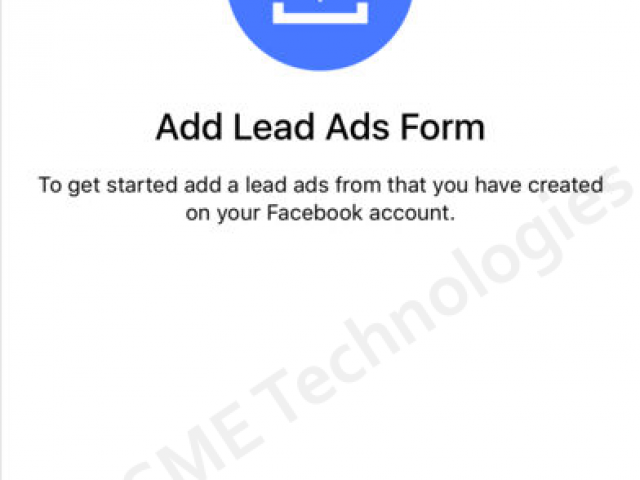 Facebook Leads App
