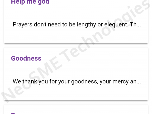 Prophecy App